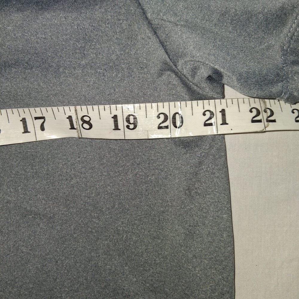Athletic Works Men's Heathered Gray Short Sleeve T-Shirt‎ Activewear Size XL - Picture 3 of 5